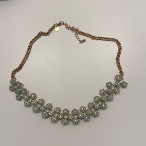 Blue Floral Necklace